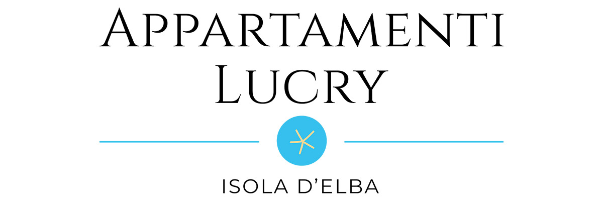 Logo appartamenti Lucry con BluNavy
