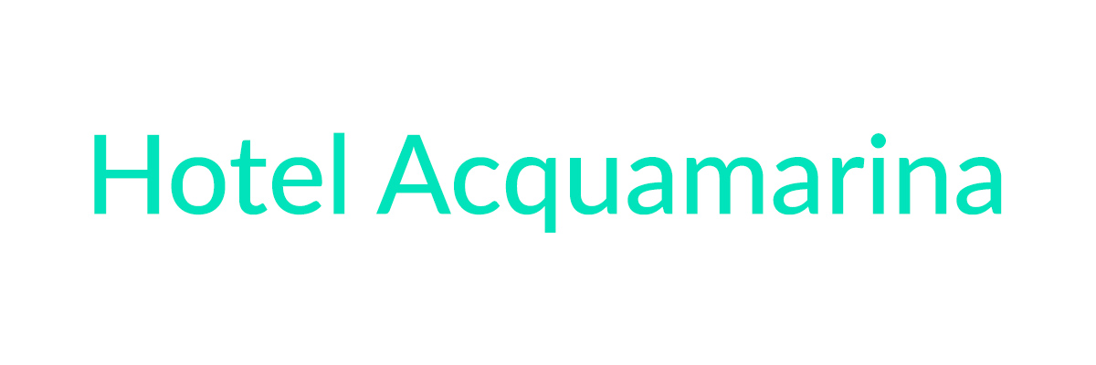 Logo hotel acquamarina con BluNavy