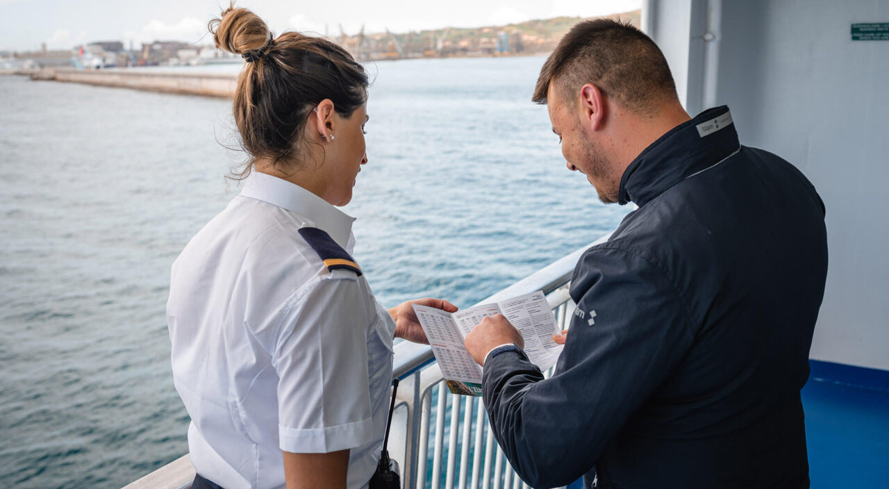 Richiesta informazioni isola Elba con assistente a bordo
